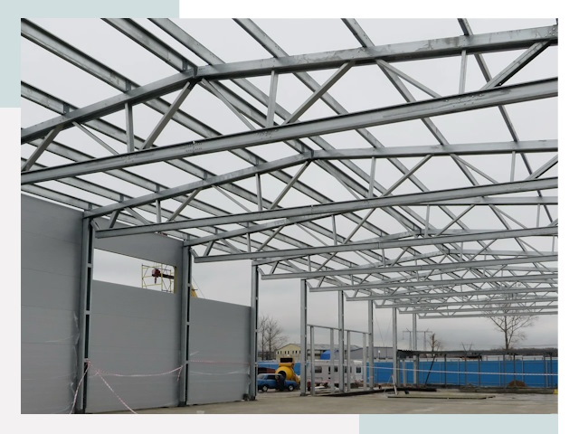 Строительство складов в Чайковский от 607 руб. за м²