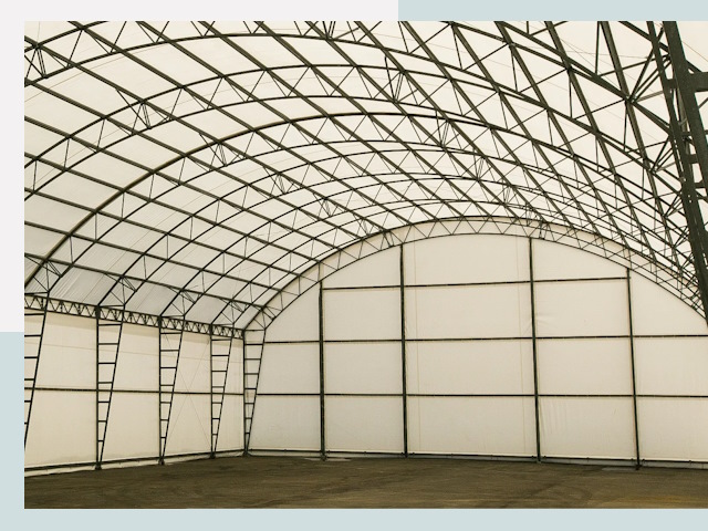 Арочные ангары от 607 руб. в Чайковский и Пермский край