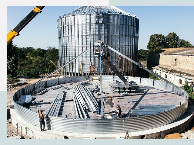 Силосы для зерна в Чайковский от 607 руб. - Надёжное хранение