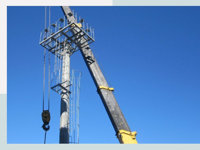 Монтаж осветительных мачт в Чайковский от 607 руб.