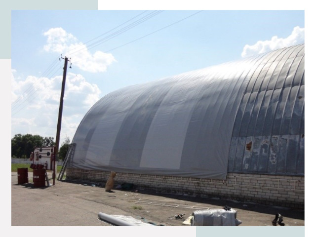 Ремонт ангаров в чайковском