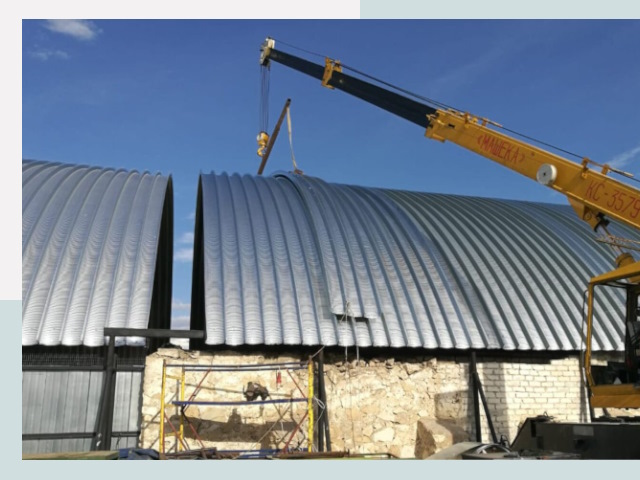 Реконструкция ангаров в чайковском от 607 руб.