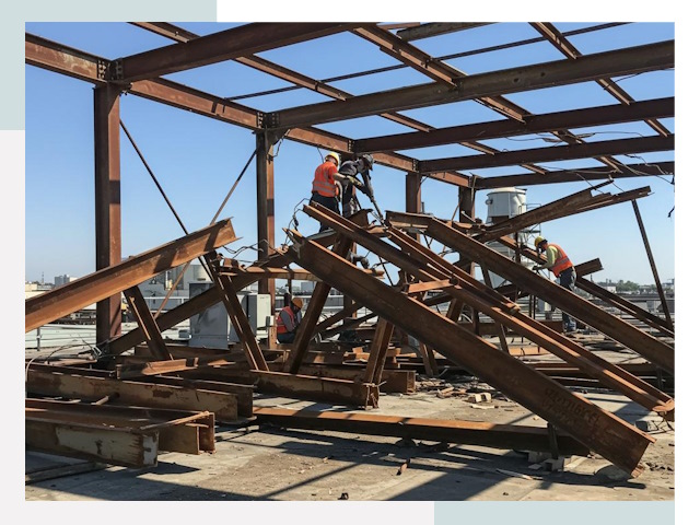 Демонтаж металлоконструкций в чайковском от 607 руб.